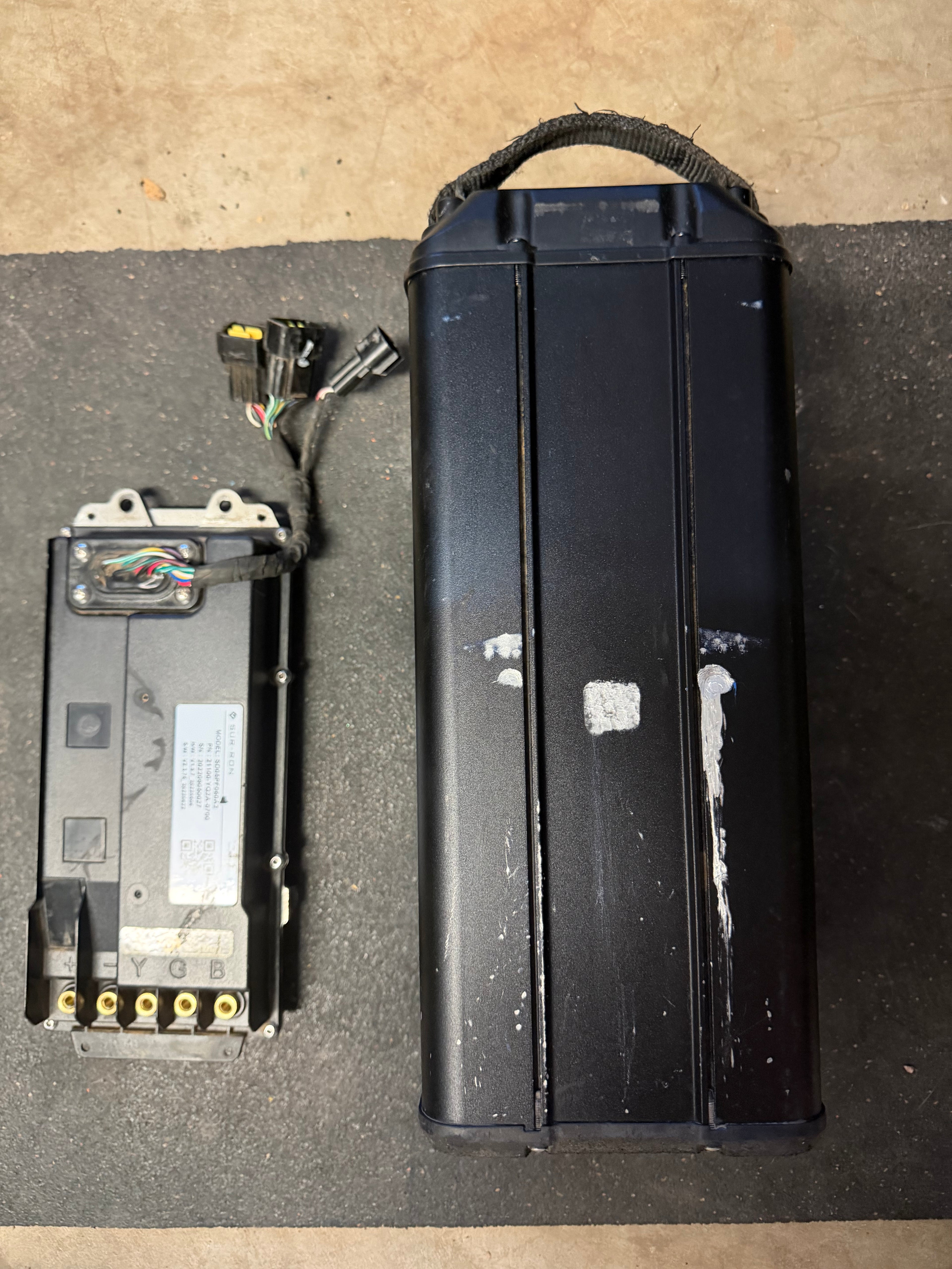 USED surron light bee x 60v battery plus controller and charger