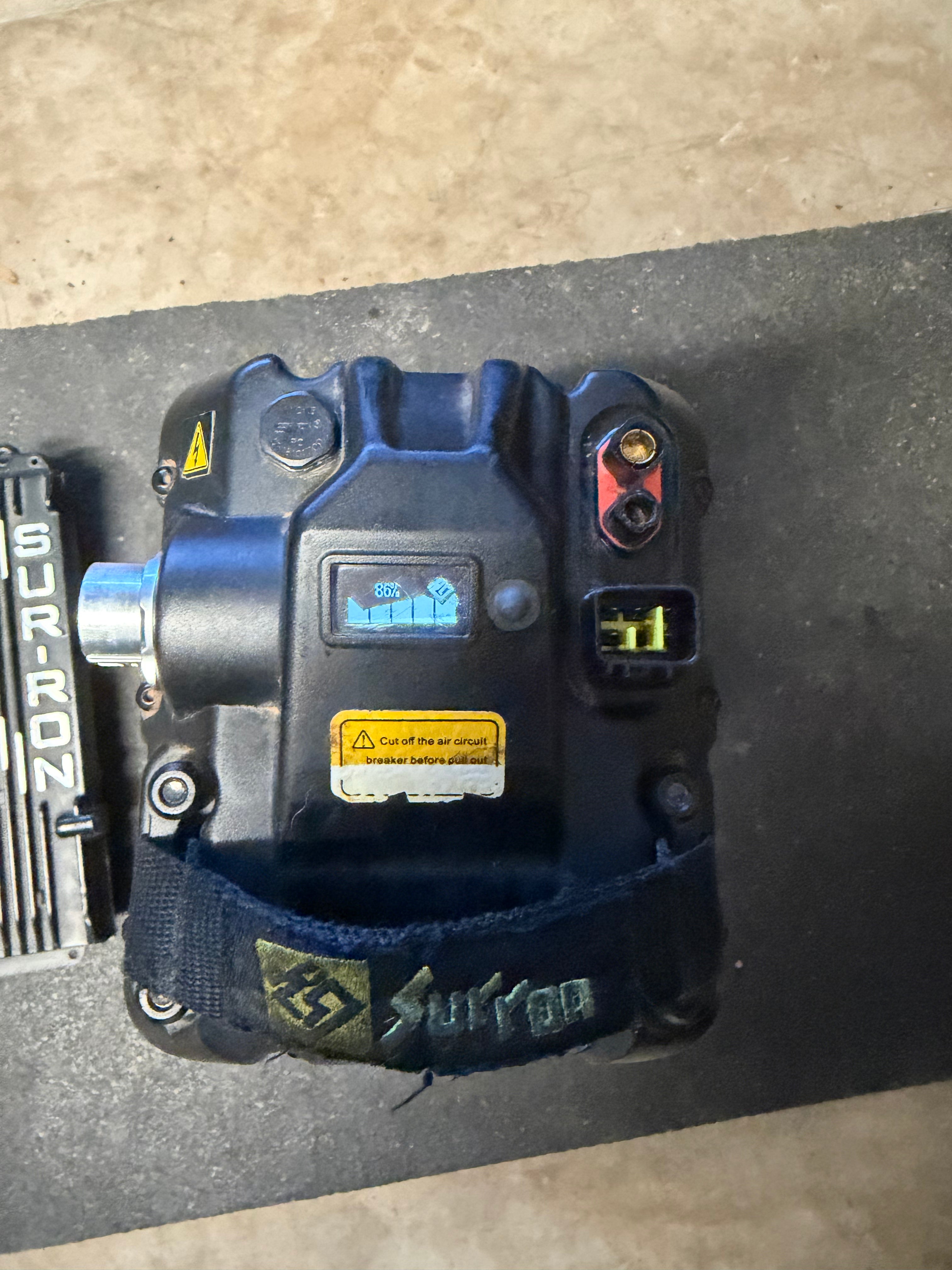 USED surron light bee x 60v battery plus controller and charger