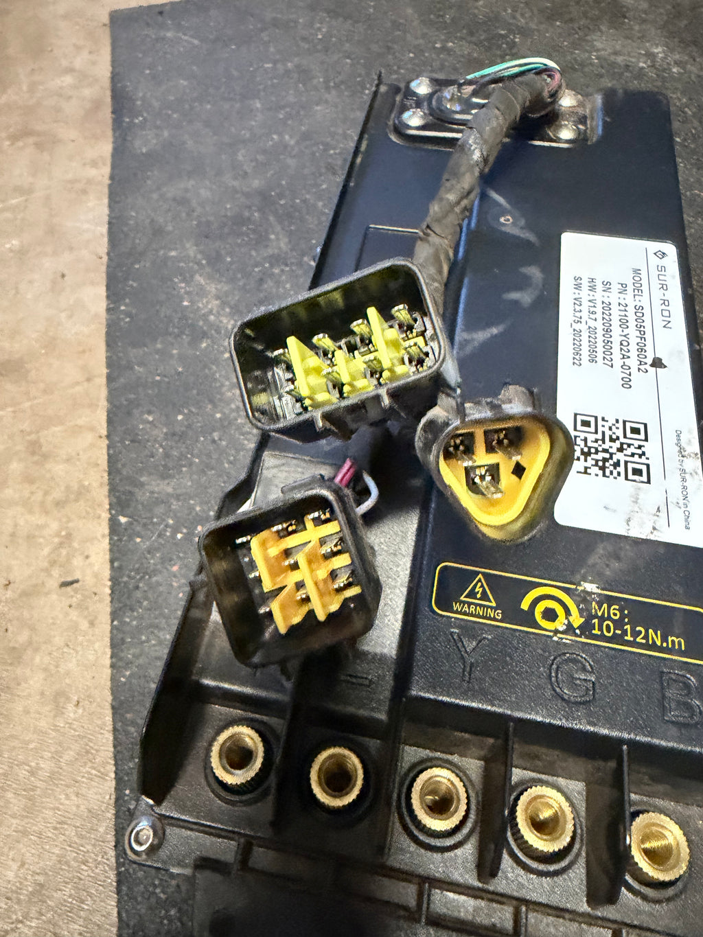 USED surron light bee x 60v battery plus controller and charger